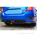 Car Exhaust Tips Two Carbon Fiber